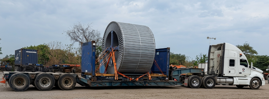 Transporte sobre dimensionado